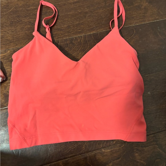 lululemon athletica Tops - lululemon athletica Coral Crop Top